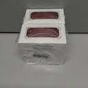 2 x MEEDEE Rust Velvet Ribbon 1 Inch Single Face Nylon Velvet Ribbon 2 Rolls 20 Yards Rust Red Ribbons for Christmas Tree, Gift Wrappig, Rustic Wreath, Velvet Bow Making, Floral Bouquet, Home Decor