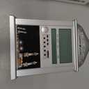 Azan Calendar Muslim Prayer Wall Clock Alarm with LCD Display Home Decor(No Battery) Silver