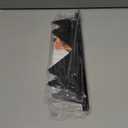 Stove Gap Covers Stainless Steel, 2 Pack Stove Gap Filler Easy Retractable Length 13.8" to 27.5", Width 0.79" ALMCALS Stove Gap Guards Range Trim Kit, Heat Resistant Guard Between Stove Top & Counter (Black)