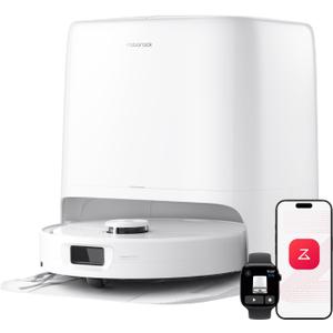 roborock 2026 New Qrevo 2 Pro Robot Vacuum and Mop, 20,000Pa Suction
FlexiArm Edge Mopping, Zero-Tangle, High-Temperature Mop Self-Cleaning, Smart Obstacle Avoidance for Pet Hair & Carpet, White