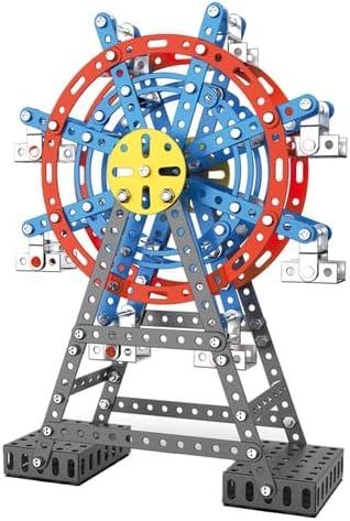 Building Sets STEM Assembly Metal Toys Ferris Wheel Model Kit Engineering Building kit for Adults and Teens Parent-Child Interaction Construction Sets Gifts for Kids 8-16
