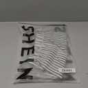SHEIN EZwear Stripe Print Elastic Waist Wide Leg Shorts For Summer, SIZE M