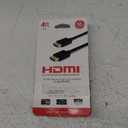 GE HDMI High Speed Ethernet Cable 4 Ft. - Black