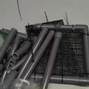 Large Standing Turtle Basking Platform, 10.8" Width Aquatic Resting Area, DIY Ramp with PVC Pipes and EggCrate Suction Cups, Turtle Tank Accessories