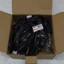 Halloween Lights Indoor Flickering Flame String Lights with 10 Pack Clear C7 Flame Light Bulbs, 12.8Ft Flame String Lights for Fall Decor Halloween Decorations Outdoor Home Party Lights (Black Wire)