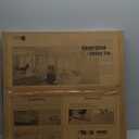 Art3d Decorative Ceiling Tile 2x2 Glue up, Lay in Ceiling Tile 24x24 Pack of 12pcs Spanish Floral in Black