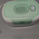 Momcozy New Baby Wipe Warmer, 100pcs Larger Capacity Wipe Dispenser, 10-Min Fast Heating with 4 Temperature Modes, Innovative Spring Design, Silicone & Top Seals,Quick Even Heating, 3-Level Nightlight (Green)