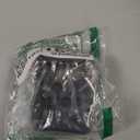 Augeny 2PCS Seat Belt Buckle Holder, Silicone Auto Rear Seatbelt Buckle Booster to Makes Receptacle Stand Upright for Easy Access, Universal Vehicle Seatbelt Buckle for Kids Black