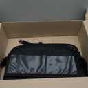 XDV Car Seat Organizers, Multi-functional Back Seat Protectors, Storage Pouches, Child kicking prevention and Tray Holders Kick Mats Back (for Cars, Kids, and Rear Seats) (Black, 2 Pack with Food Tray)