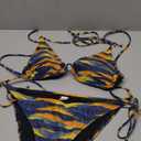 RELLECIGA Women's Triangle Bikini Set (Large)