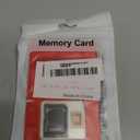 2 Pack TF Card 128GB with Adapter, High Speed Memory Card, UHS-I C10 A1 Memory TF Card for Tablet/Mobile Phone/Camera/Car Audio/Game Console (TF162 Red Gold 128GB)