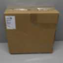 Ceramic Square Dinner Plates, 11 inch Square Serving Plate Set of 4 for Steak Pasta Salad Snacks Pizza Appetizer, New Bone Porcelain Plates with Lace Rim, Party Wedding Birthday Christmas Gift, White