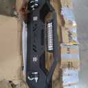 Nilight Front Bumper Compatible for 2007-2018 Wrangler JK/JKU 2018-2025 JL/JLU 2020-2025 Gladiator JT with 72W LED Bar 2 x 18W Pod 2X 18W Single Row Winch Plate