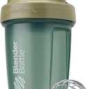 BlenderBottle Classic V2 Shaker Bottle Perfect for Protein Shakes and Pre Workout, 20oz, Full Color Tan