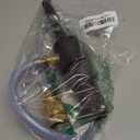 1 1/4"-7 Male to SDS Max Drill Adapter - Water Injection Capable, Includes Solid Brass Hose Quick Connector - Compatible With Core Bits for Concrete Drilling