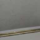 Cambria Designer Series - Premium 3.5 foot Custom Double Curtain Rod - 1-1/8 inch Large Diameter - Non-Adjustable for a Seamless Look - Premium Designer Brackets and End Caps - Brushed Gold Finish (3 1/2 feet)