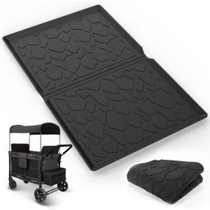 Vodolo Silicone Mat for Wonderfold Wagon W2,Luxe Accessories for Wonderfold Stroller to Protect Wagon from Sand, Dirt, and Water,Easy Clean