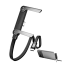 Invisible Holder Charger Cable with Stand, 240w USBC Charge Cable, Sideways Phone Charger, 2 in 1 Stand Data Cables, 90 Degree USB C Braided Fast Charge Cables for Samsung, iPhone, Switch