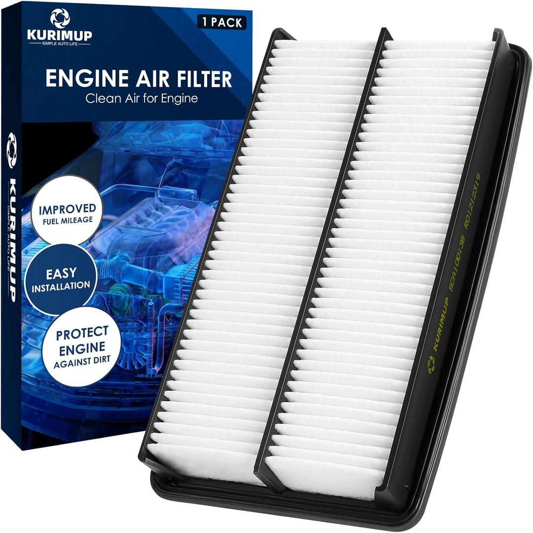 KURIMUP CA10013 Replacement Engine Air Filter, Efficient Filtration Offers 99% Air Purification, Fit for Honda Odyssey (2005-2010), Pilot (2009-2015), Acura MDX (2007-2009).