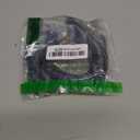 HB Full Grain Leather Purse Strap 2Pcs ~ 24" Premium Short Purse Replacement Handles for Handbag Underarm Bags with Brass Buckles (Blue)