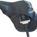 Intrepid International Ride On Saddle Cover - Weather-Resistant Protection for Riding in Rain and Snow, Fits Close Contact and Short Flap Dressage Saddles