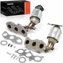 A-Premium 2 PCS Front Catalytic Converter Kit, E.P.A Compliant | Compatible with Toyota Sienna 2007 2008 2009 2010 3.5L, FWD Only