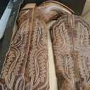 Ariat Womens Casanova Embroidered Snip Toe Zippered Casual Boots Knee High Mid Heel 2-3" - Brown
Size 10 Wide
