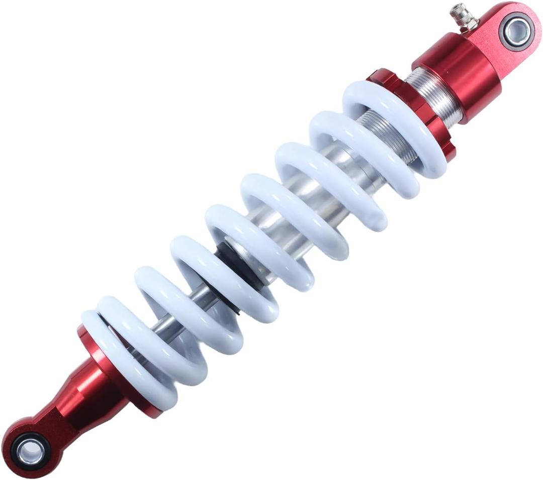 Motorcycle Universal Rear Shock Absorber 330mm 13in Suspension Adjustable Heavy Duty Steel Spring Damper Replacement land bike For Pit Dirt Bike ATV Quad Motorbike Scooter mini Pocket Bike