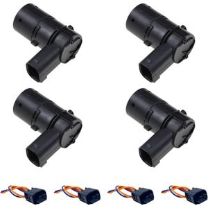 Reverse Backup Sensor Parking Rear Bumper Parking Assist Sensor Compatible with Ford F150 F250 F350 E-150 E-250 Escape Explorer Lincoln Mercury Mariner Mountaineer 3F2Z15K859BA 4PCS