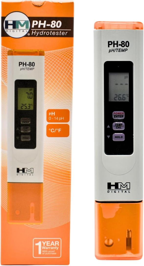 HMDPHM80 Digital pH/Temperature Meter