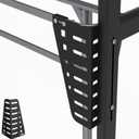 2 x 2 PCS Headboard Brackets for Metal Bed Frame, Attach Headboard to Bed Frame, Adjustable Bed Headboard Brackets, Compatible with 14,16,18 inches Headboards, Black