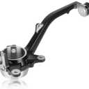 Front Left Steering Knuckle Spindle Driver Side for Toyota 4Runner 1996-2002 2.7L 3.4L, for Sequoia 2001-2003 4.7L, for Tacoma 1995-2004 2.4L 2.7L 3.4L, for Tundra 2000-2003 3.4L 4.7L, 698-151