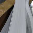 8-Pack 3D Slat Wall Panels  Soundproof Faux Wood Wall Panels for Interior Dcor, 48.2" x 6.3", Modern Wall Cladding for Living Room, Bedroom, Office  Walnut Finish