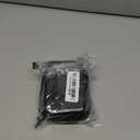 Canboc Carrying Case for Canon PowerShot ELPH 360/ IXY 650/ Sony DSCW830 Digital Camera, Mesh Pocket fit Cable, Batteries, Black (Case Only)