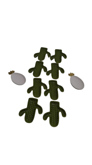Cactus And pineapple Trinket Dish