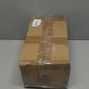 bagmad 100 Pack Sturdy Medium White Kraft Paper Bags with Handles Bulk, Thicken Gift Bags 8x4.75x10 Inch, Craft Grocery Shopping Retail Party Favors Wedding Business Sacks (White, 100pcs)