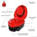 My Carry Potty - Ladybug Travel Potty, Award-Winning Portable Toddler Toilet Seat for Kids to Take Everywhere