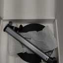 yAyusi Heavy Duty Aluminum Overhead Tripod for iPhone, 13.7 in Long Overhead Phone Mount, Flexible Articulating Arm Phone Mount for Desk for Live Streaming, Meeting, Cooking (Clip)