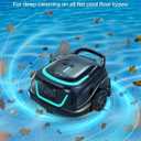WYBOT A1 Cordless Pool Vacuum Robot for Above Ground Pool, Black&Green