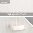 StorageWorks Closet Storage Bins, Trapezoid Organizer Box for Shelves, Fabric Clothes Bin, Foldable Organizing Baskets with Handles, Small, 3-Pack, Mixing of Beige, White & Ivory