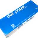 Durable Packaging 15"x10.75" Dry Waxed Deli Paper Pop-Up Sandwich Wrap Sheets (Pack of 500)