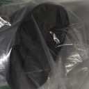 Solar Table Lights Outdoor Waterproof - Dancing Flickering Flame Lamp Black Metal Tabletop Light Solar Powered Decorative Lighting Lantern for Desk Bedroom Patio Garden Pathway Yard 1 Pack