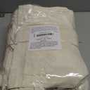 Canvas Grocery Bags Canvas Tote Bag with Long Shoulder Strap and Short Handle Heavy Duty, Foldable, Washable | Long / Short Handles (10 Pack)