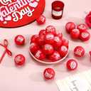 50 Pcs 1.5 Inch Valentine's Day Stress Balls Bulk Valentine Party Favors Mini Foam Squeeze Balls for Adults Stress Relief, Valentines Day, Gift Bag Fillers