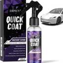 Quick Coat Spray Water-Activated Quick Detailer & Water Spot Remover for Cars, Glass, Paint & Shower Doors. Instant Shine, Deep Gloss, Easy Drying Safe on Ceramic Coated Vehicles (EXP 01/01/27)