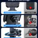 VICSEED 2026 Upgraded Car Phone Mount [98+LBS Strongest Suction] 360 Adjustable Phone Holders for Your Car Dashboard Windshield Vent, Universal for iPhone & Android Large Phones