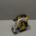 DEWALT 20V MAX Circular Saw, 6-1/2-Inch Blade, 460 MWO Engine, 0-50 Degree Bevel Capability, Battery Not Included - Tool Only (DCS391B) (Yellow)