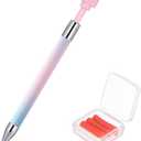 Rhinestone Picker Tool, Refillable Wax Pen with 3 Additional Wax Refills, Rhinestone Pickup Tool for Nail and Diamond Paint Art