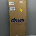 Drive Medical RTL10365-ADJ Adjustable Lightweight Folding Cane with Seat, Black