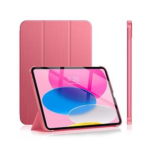 Soke Case for iPad 11th Generation (A16) 11-inch 2025 & 10th Gen 10.9-inch 2022 - [ Auto Wake/Sleep + Slim Trifold Stand], Protective Hard PC Back Cover for Apple iPad 11/10 - Watermelon